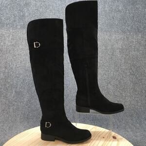 American Rag Cie Boots Womens Size 7.5 Adarra Over the Knee Tall Riding Black